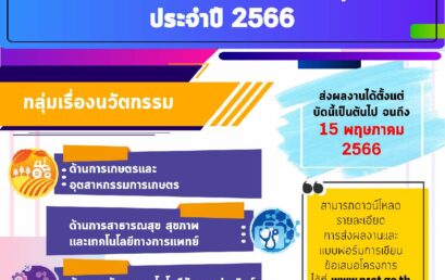 “มหกรรมงานวิจัยแห่งชาติ 2566 (Thailand Research Expo 2023)”